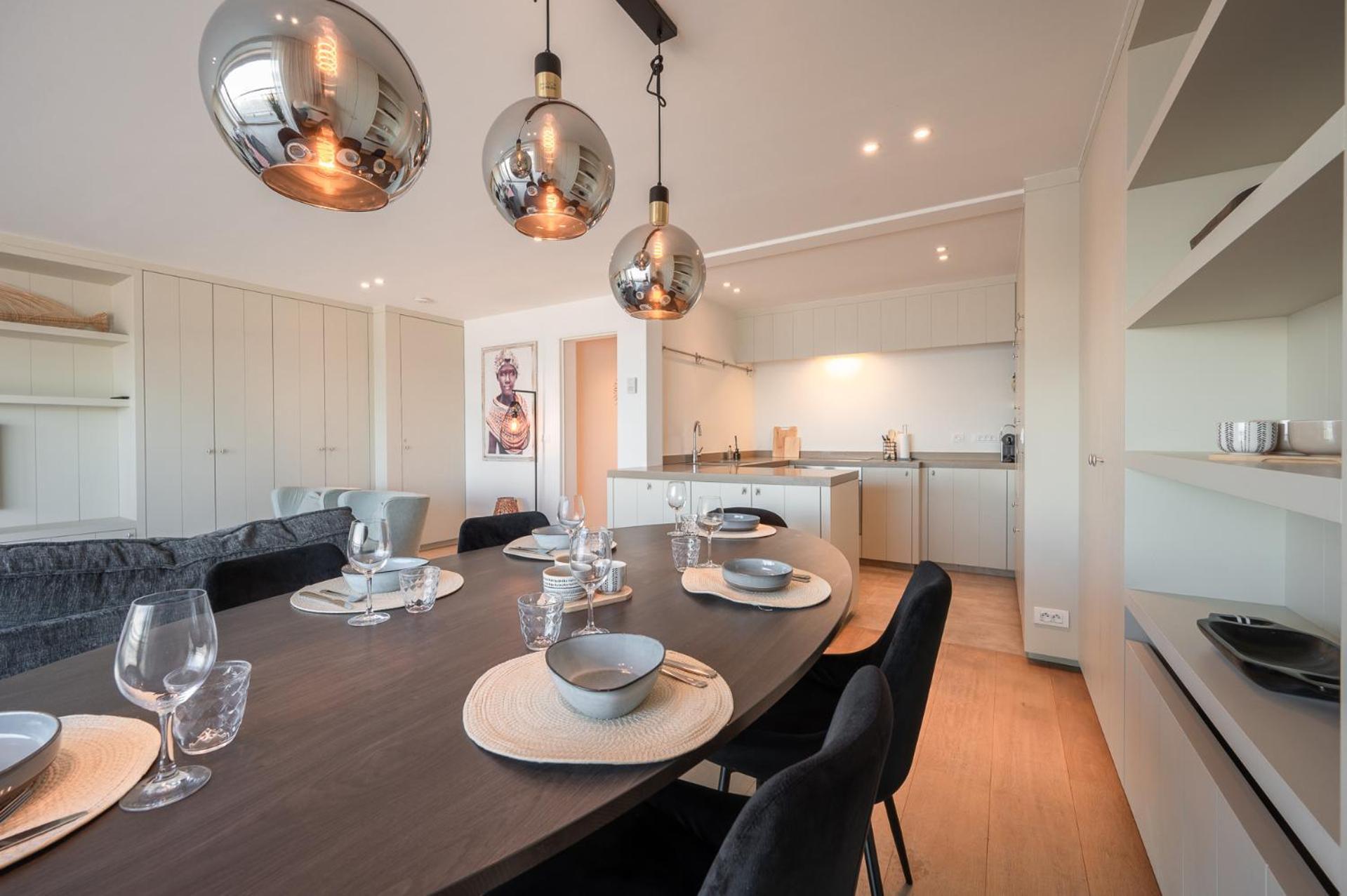 7E Verdiep Appartement Op De Zeedijk In Knokke Voor Max 6 Personen Exterior photo